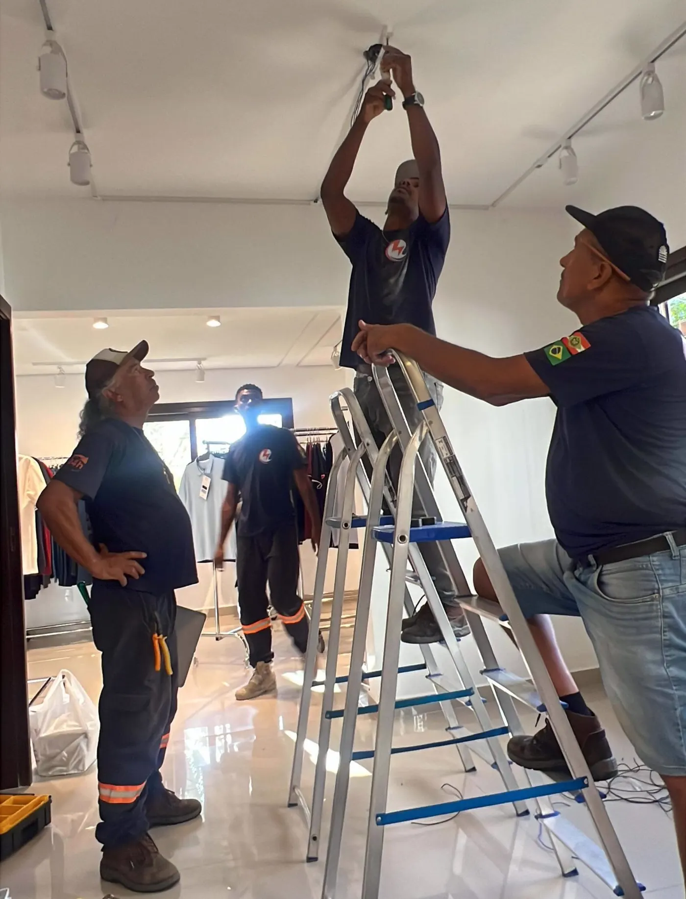 Instalação elétrica residencial moderna